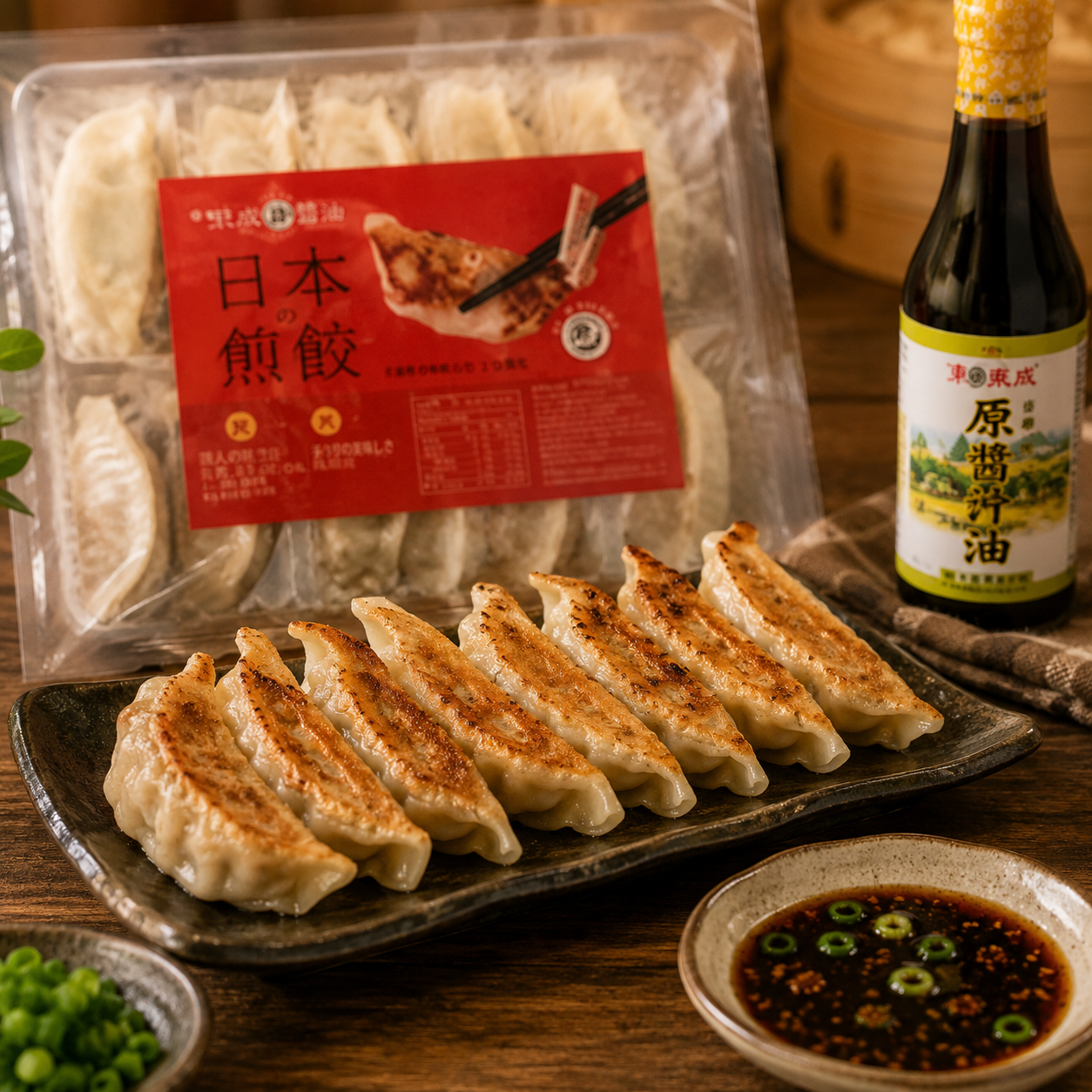 日本の煎餃x東成醬油10顆（220g/盒）30盒/箱 圖片 3