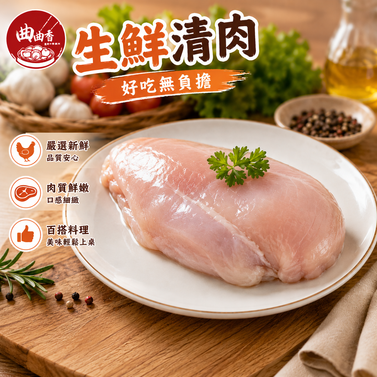 生鮮清肉 18kg/件