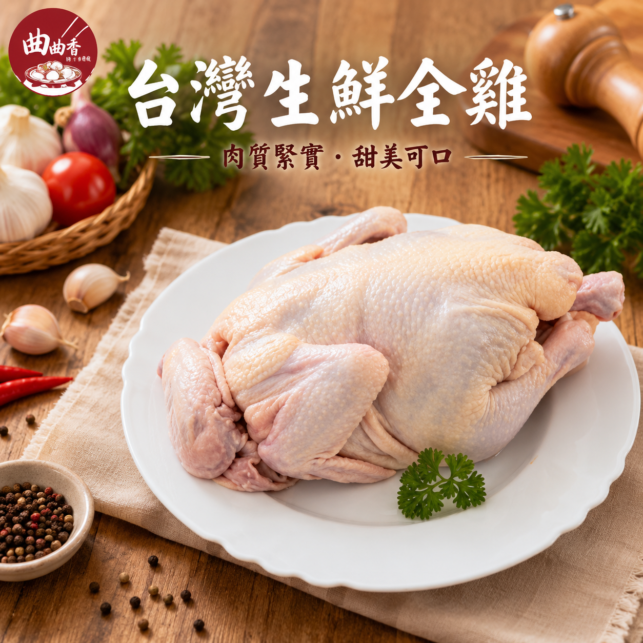 新鮮全雞 10隻/件 （共八種規格）