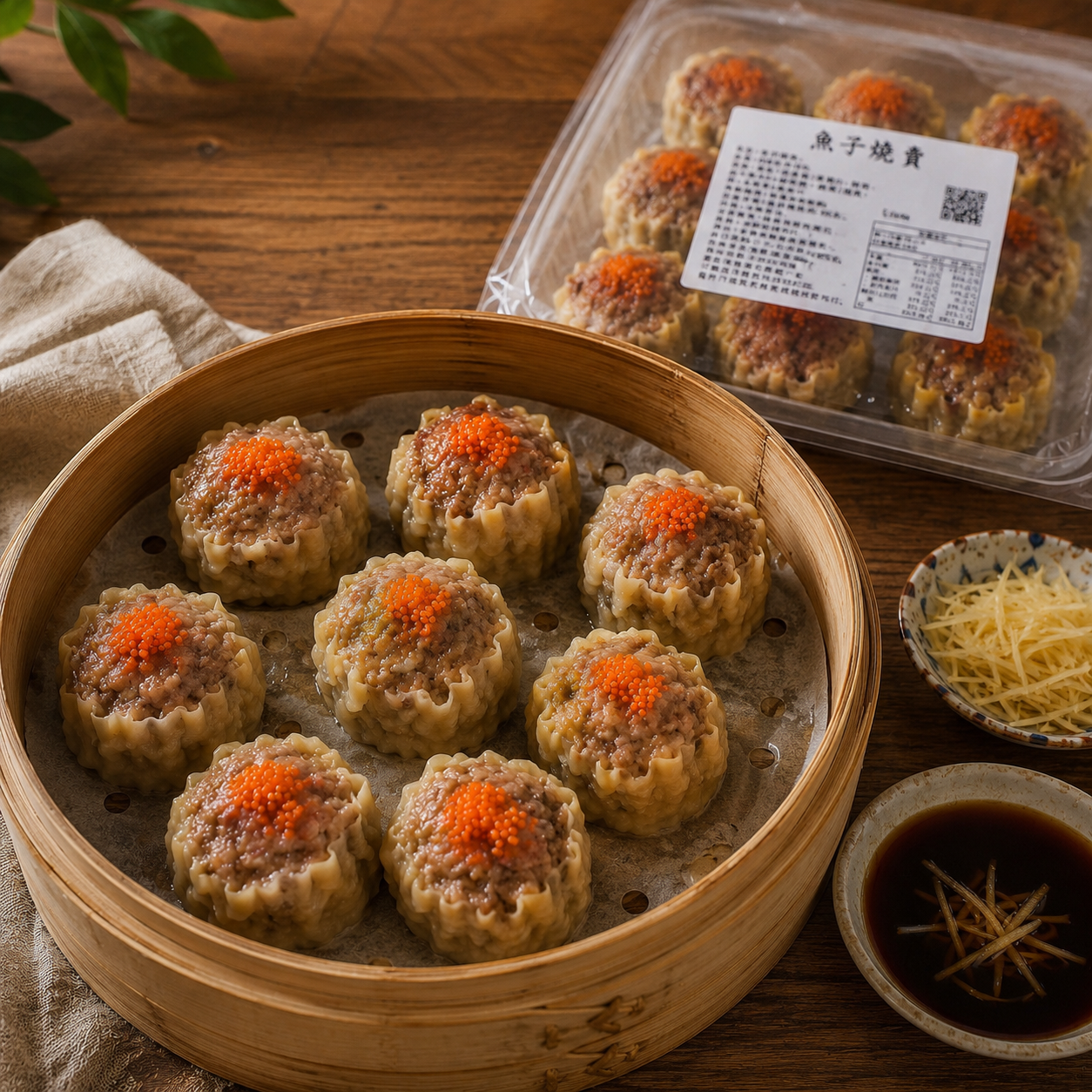 魚子燒賣 10顆（250g/盒）30盒/箱 圖片 3