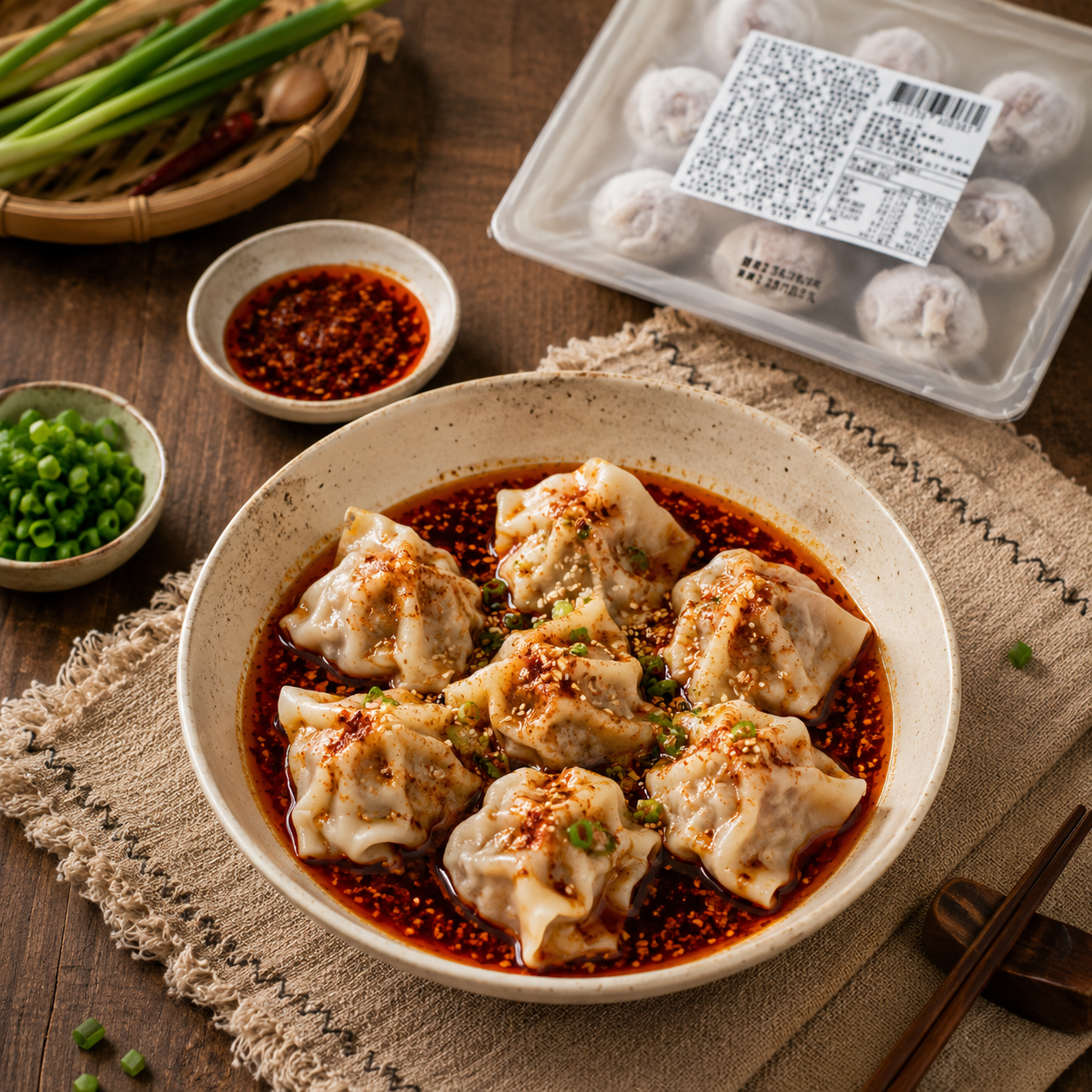 紅油炒手（附醬）10顆（210g/盒）30盒/箱 圖片 3
