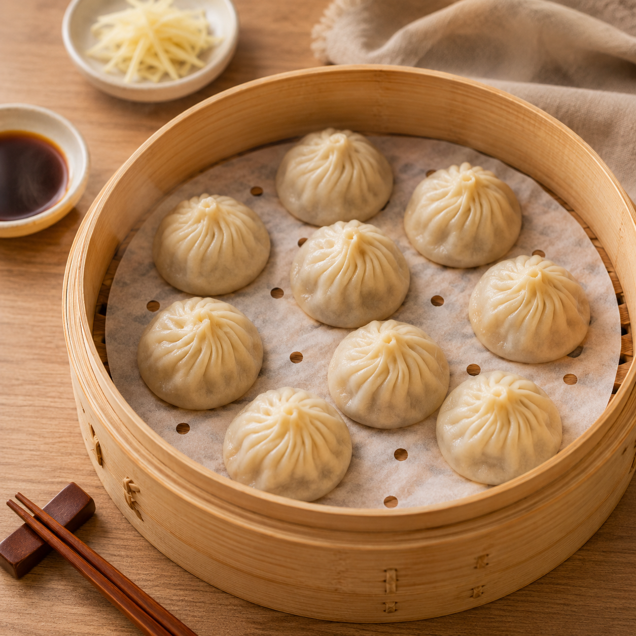 爆汁小籠湯包 10顆（300g/盒）30盒/箱 圖片 2