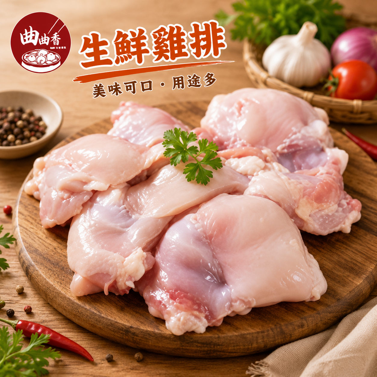 生鮮雞排 18kg/件 （共四種規格）