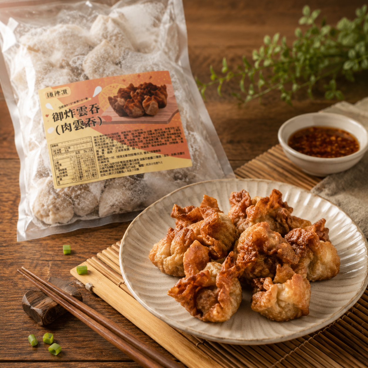 御炸雲吞450g/包 25包/箱 圖片 3