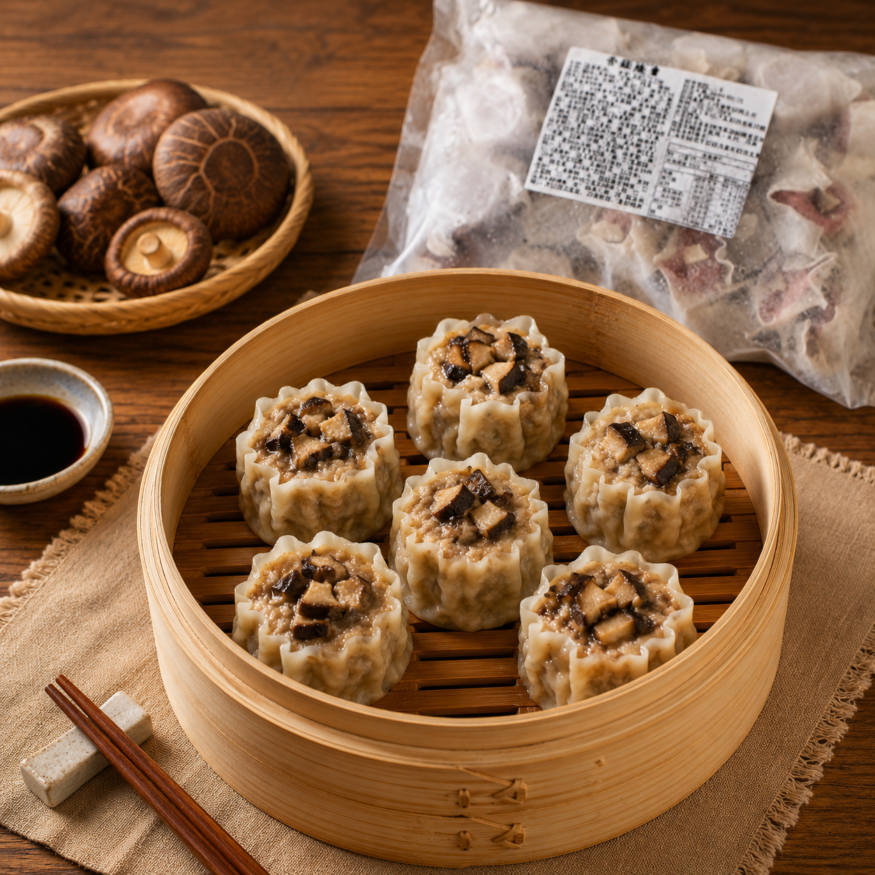 香菇燒賣30顆（600g/包）20包/箱 圖片 3