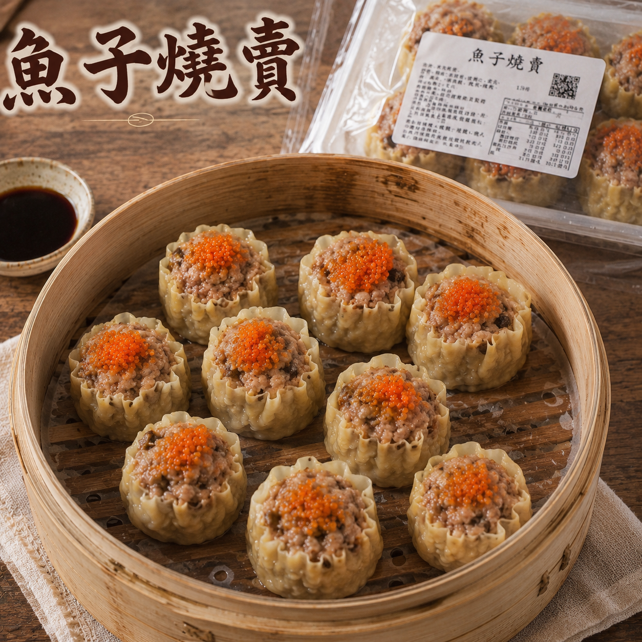 魚子燒賣 10顆（250g/盒）30盒/箱