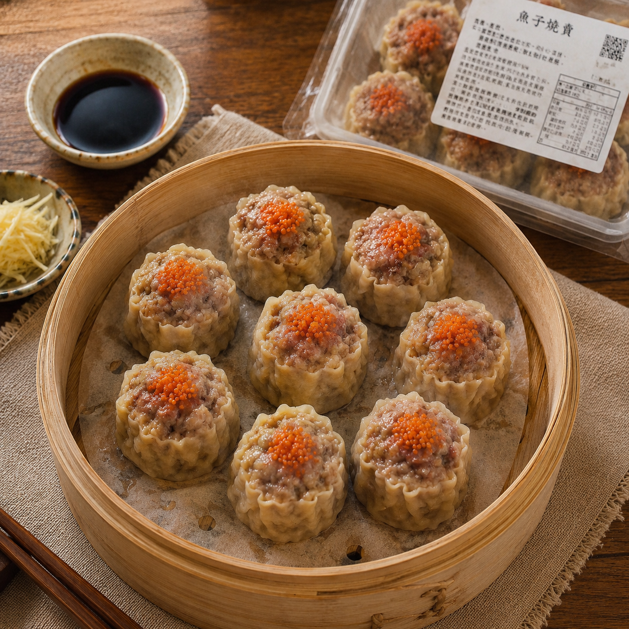 魚子燒賣 10顆（250g/盒）30盒/箱 圖片 2