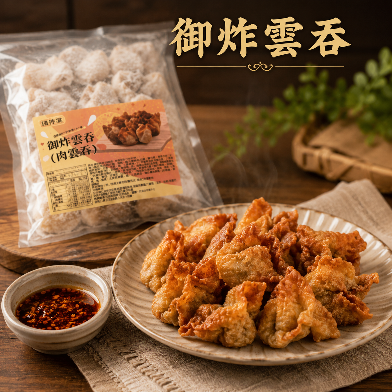 御炸雲吞450g/包 25包/箱