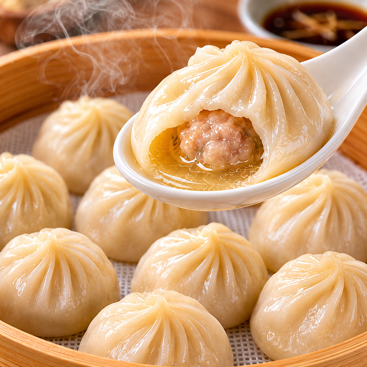 爆汁小籠湯包 50顆（1500g/包）10包/箱 圖片 2