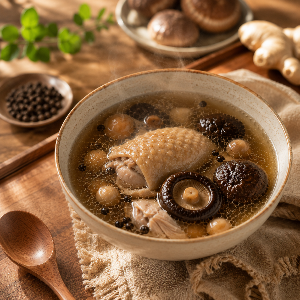 胡椒香菇土雞湯 700g/包 30包/箱 圖片 2