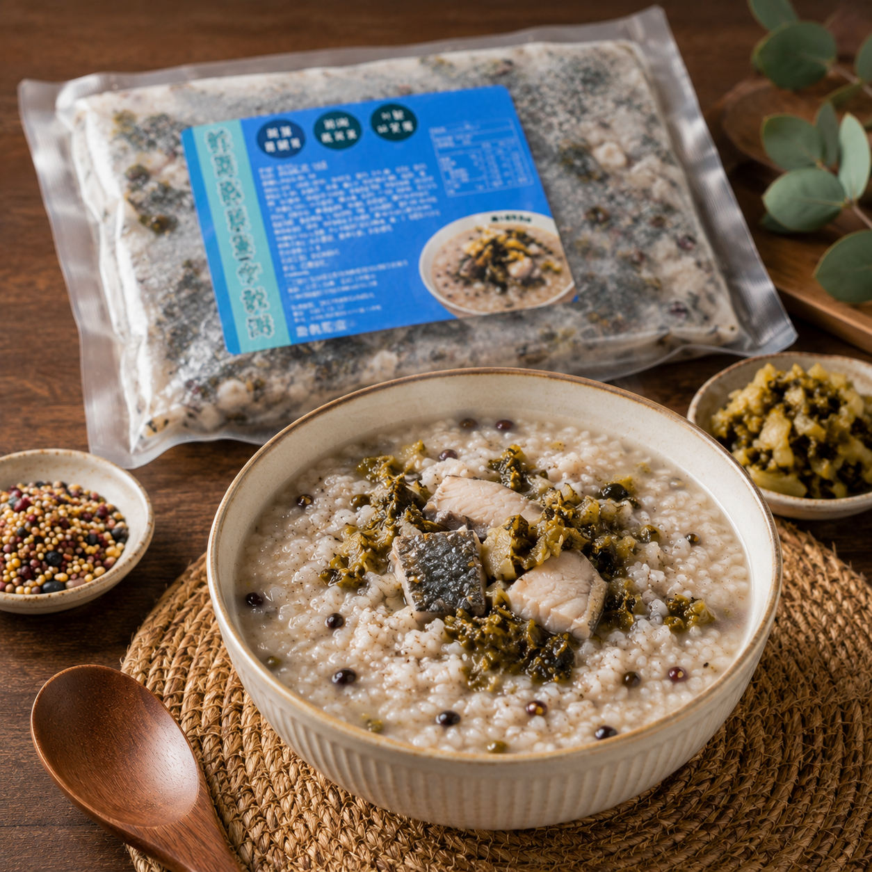 酸菜虱目魚十穀粥500g/包50包/箱 圖片 3