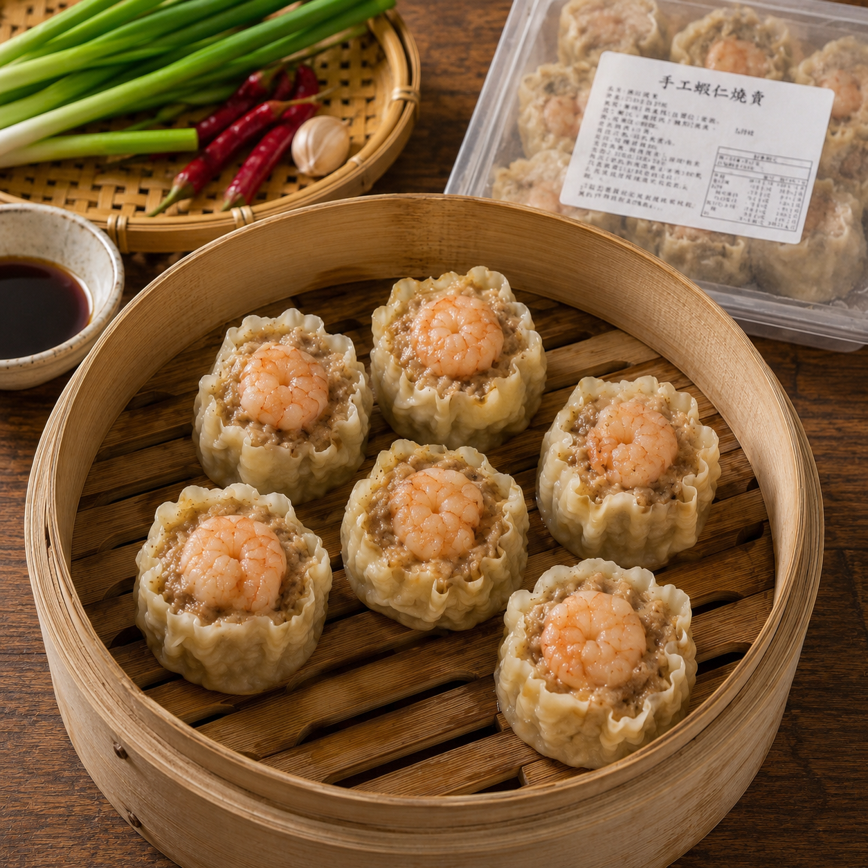 蝦仁燒賣10顆（250g/盒）30盒/箱 圖片 3