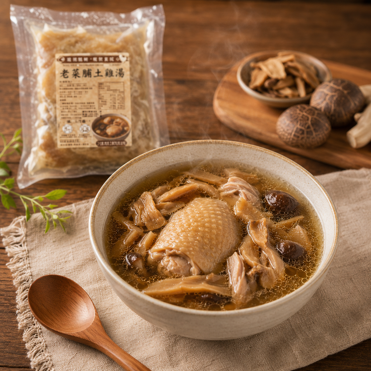 老菜脯土雞湯 700g/包 30包/箱 圖片 3