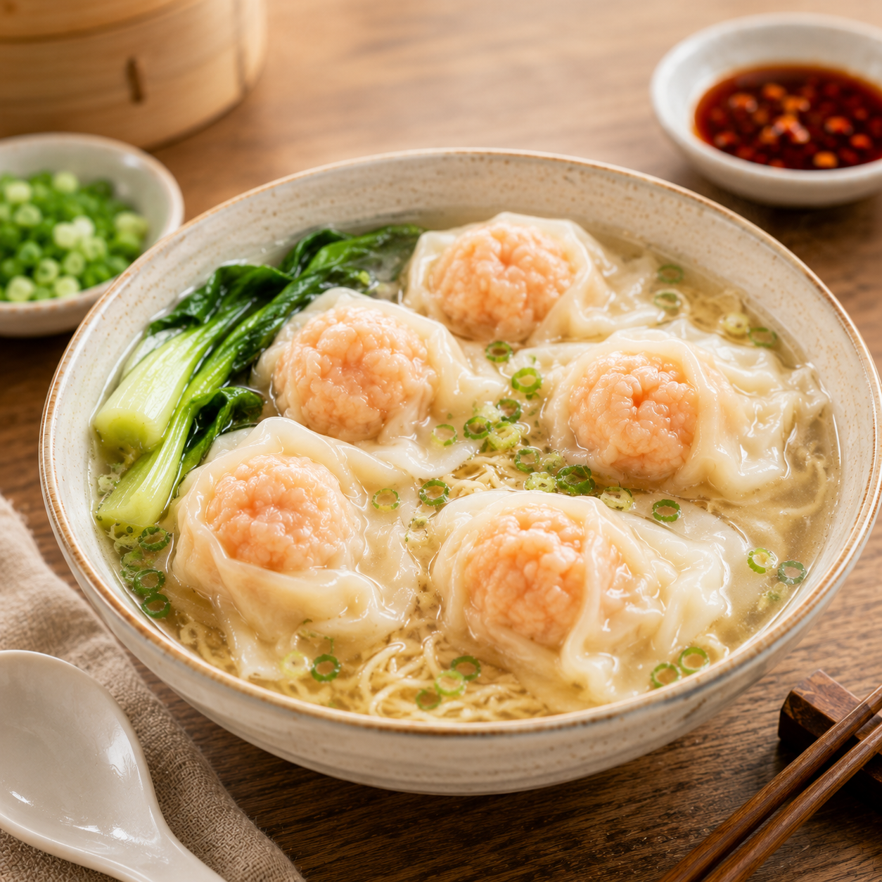 港式鮮蝦大雲吞20入（400g/盆） 32盒/箱 圖片 2