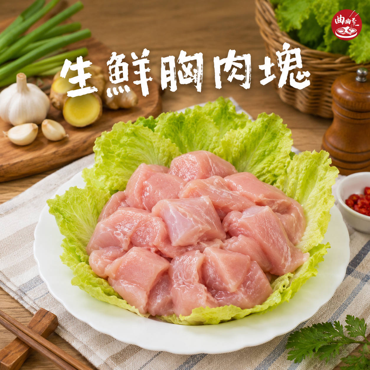 生鮮胸肉塊 18kg/件
